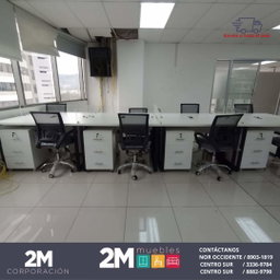 Estacion de Trabajo Modular 120 cm x 60 cm x 75 cm con archivo 