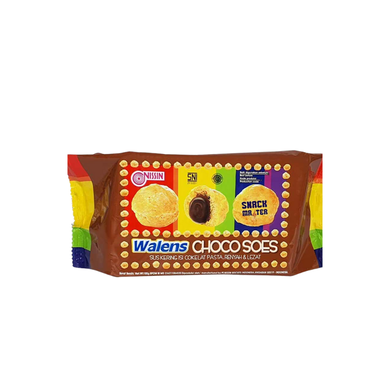 Nissin Walens Choco Soes 100gram