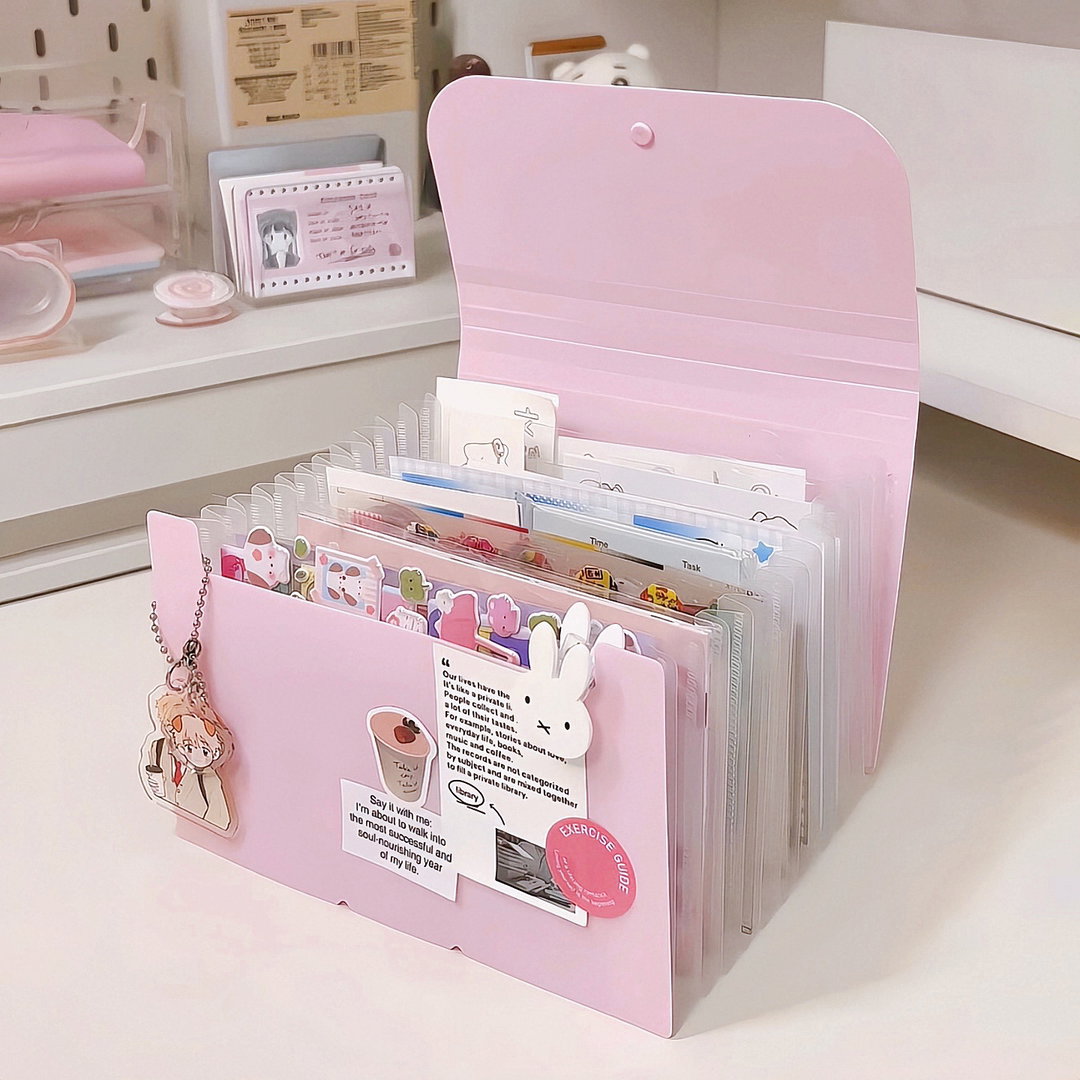 Sticker organiser