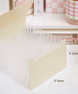 Sticker organiser