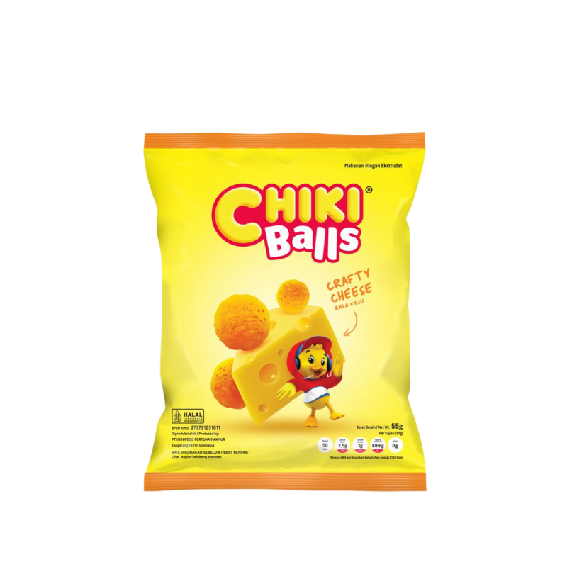 Chiki Balls Crafty Cheese 55gram 