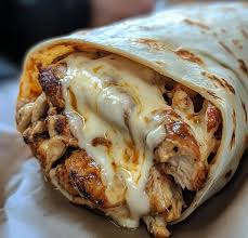 Chicken cheesy shawarma wrap _0