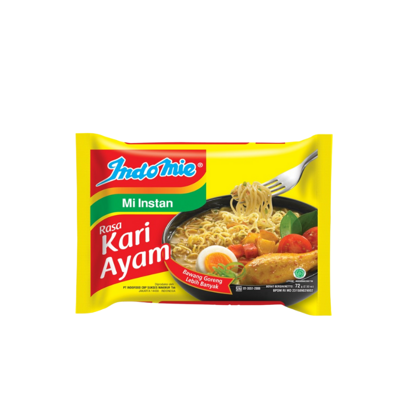 Indomie Mie Kuah Instan Rasa Kari Ayam 72gram_0