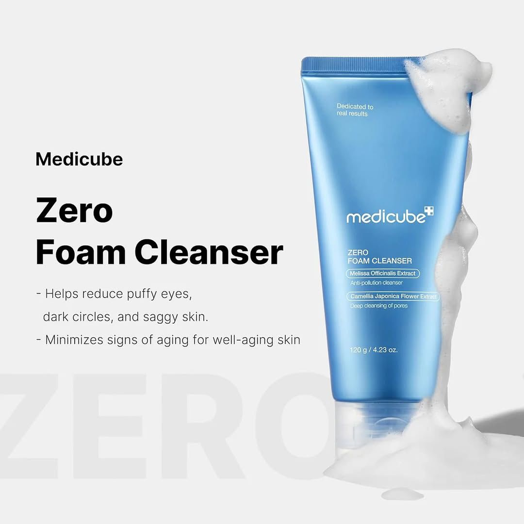 غسول الرغوة من ميدكيوب – Medicube Zero Foam Cleanser