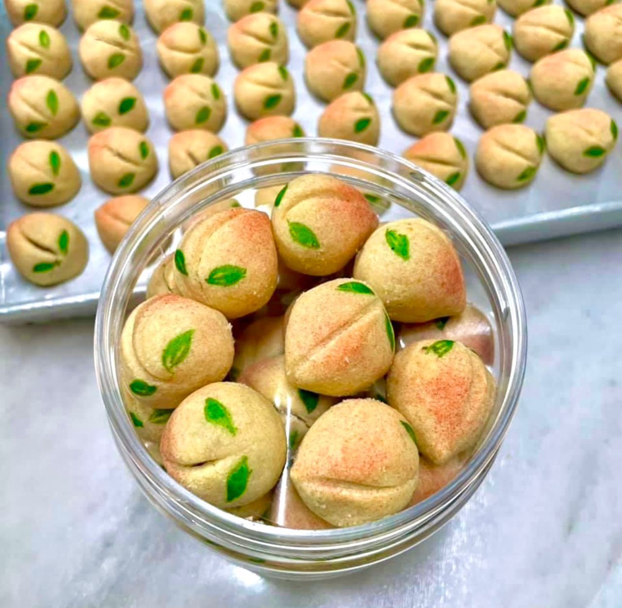 Pineapple Tart - Peach Version (soft)_0