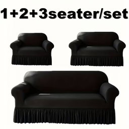 1+2+3 seater/Set Elastic Sofa Cover Antidirty Spandex Sofa Cover Furniture Protector for Bedroom Office Living Room Home Decor