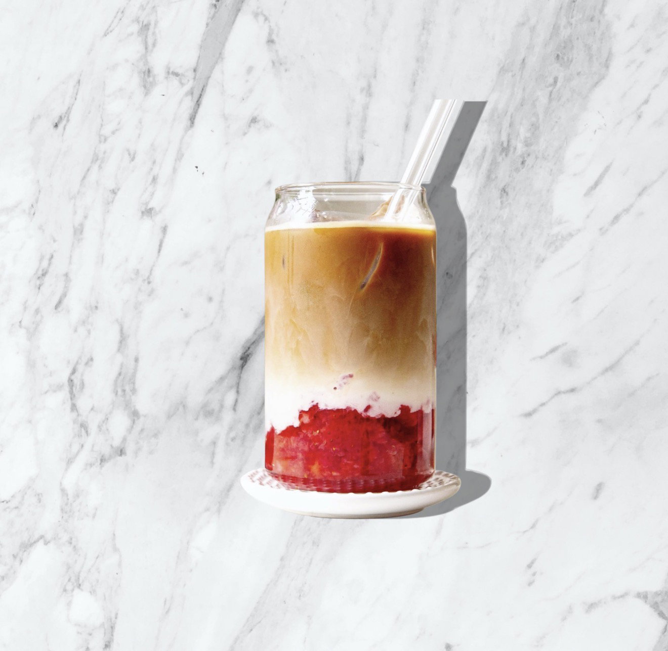 Iced Strawberry Latte_0