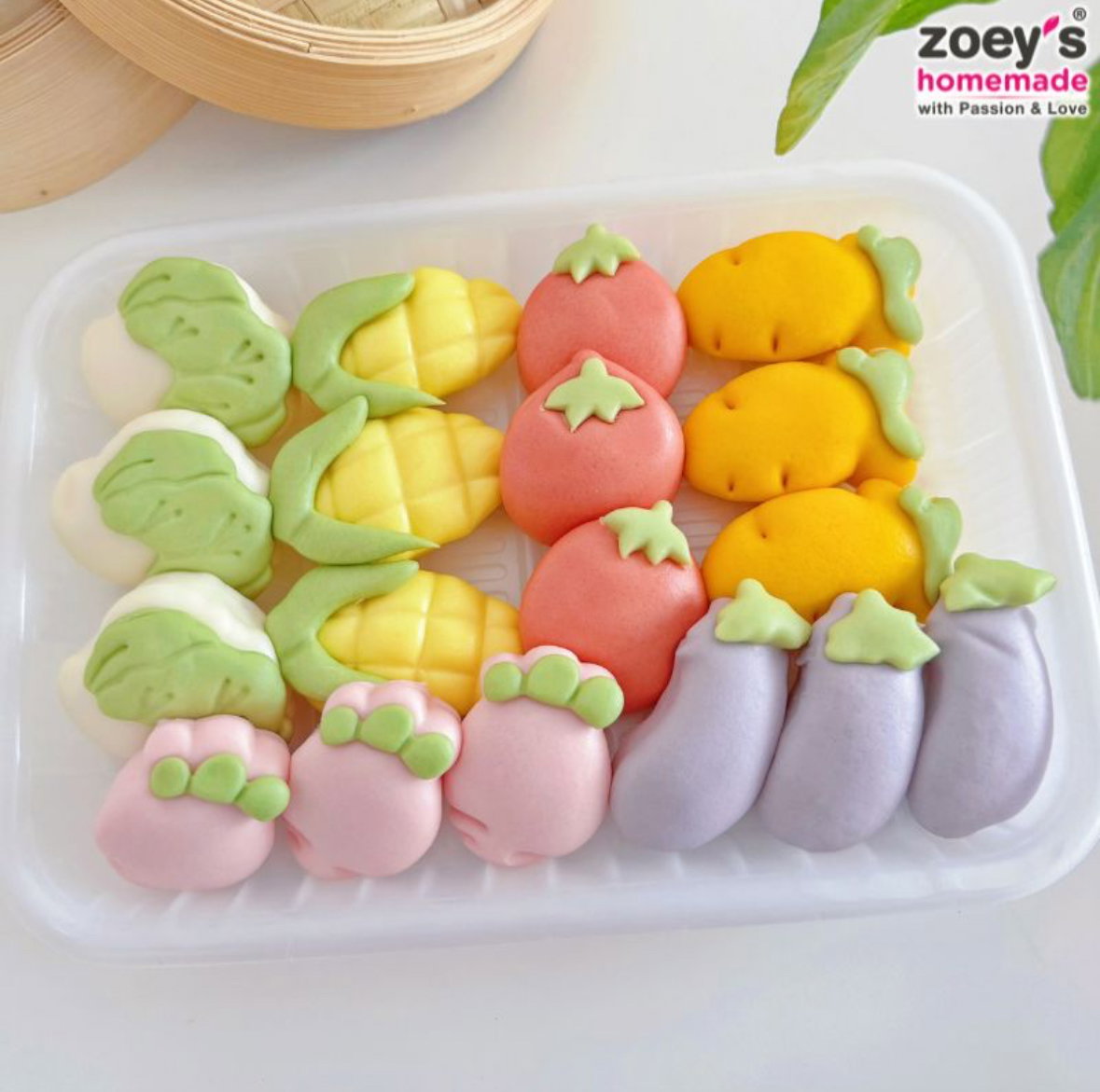 Zoey Mini Veggies Bun (18pcs)_0