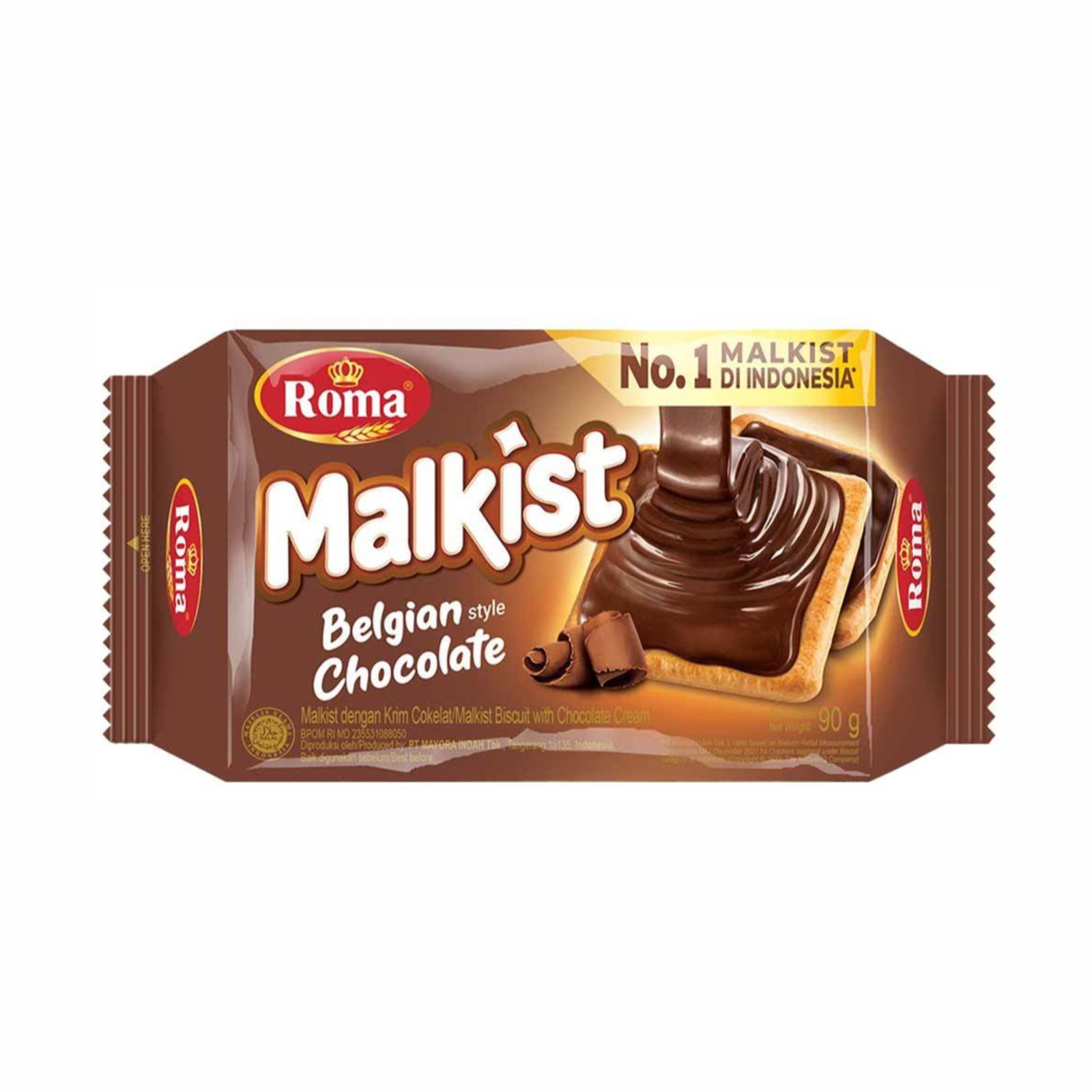Roma Malkist Chocolate 90g x 30_0