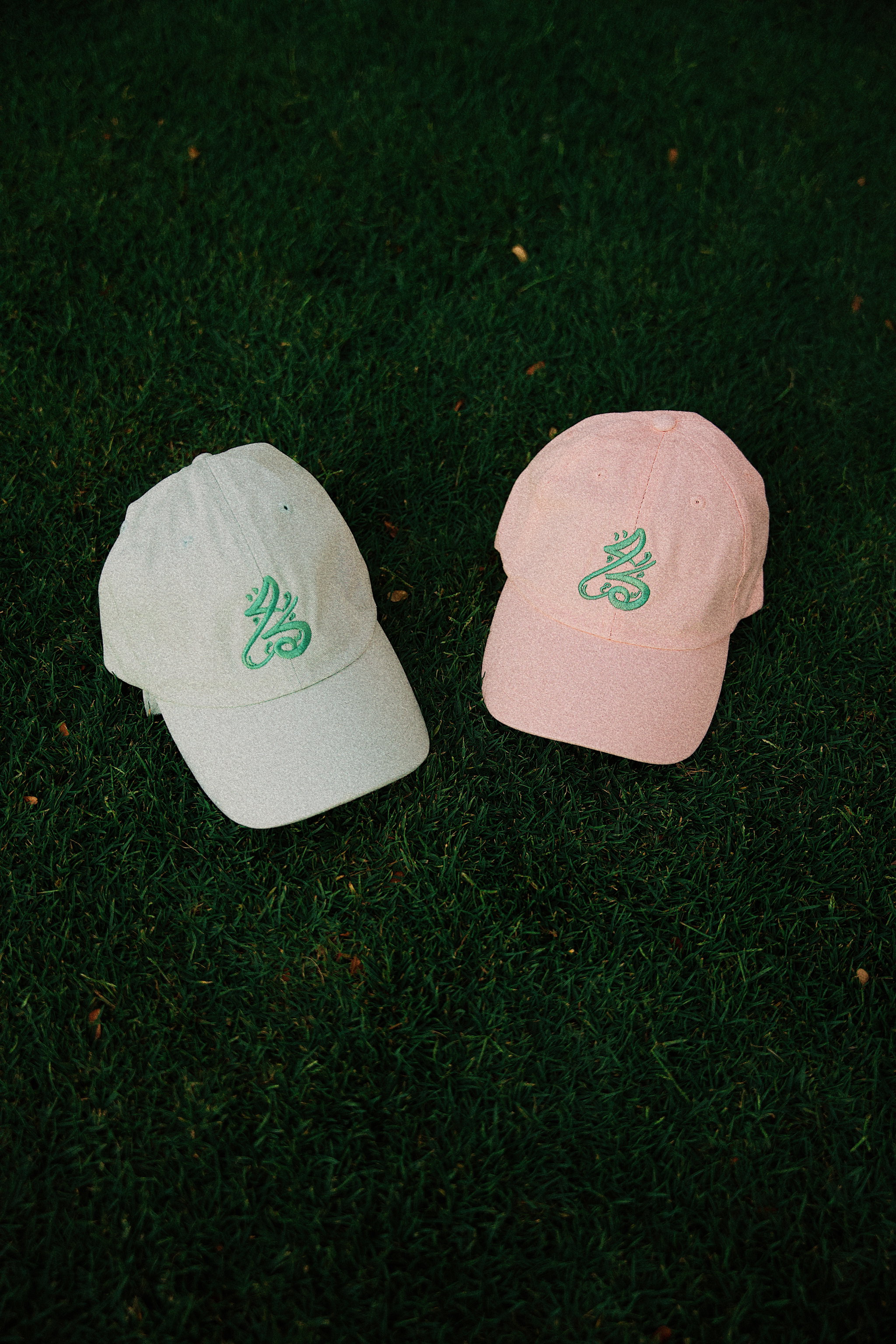 🍵 Matcha Cup كُمّة logo dad hat (Pastel Green)_1
