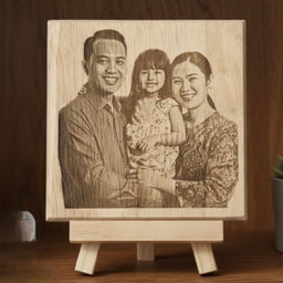 Personalized Wood Photo Engraving