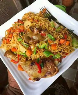 STIR FRY INDOMIE NOODLES 