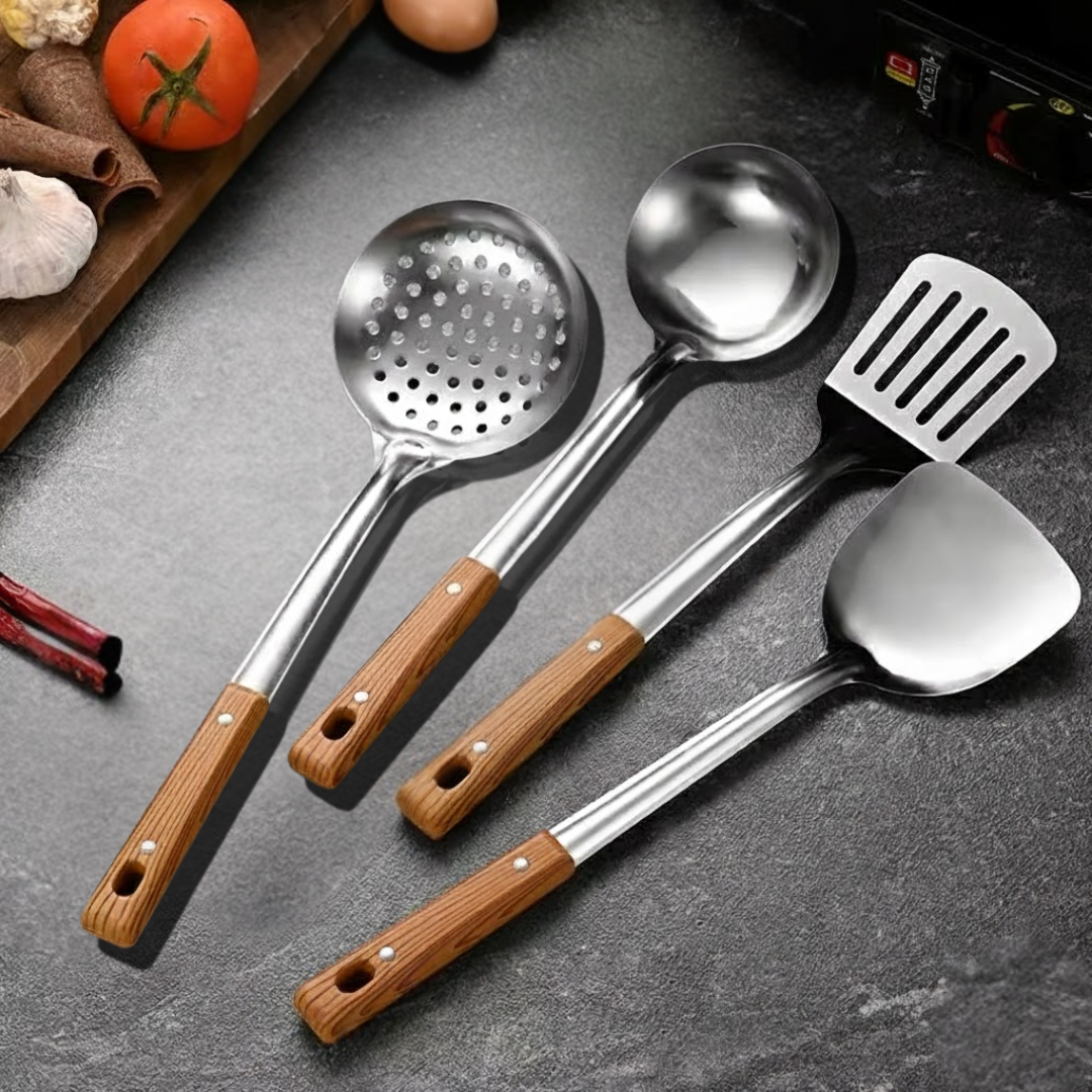 WOODEN STAINLESS STEEL UTENSIL_5