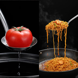 WOODEN STAINLESS STEEL UTENSIL