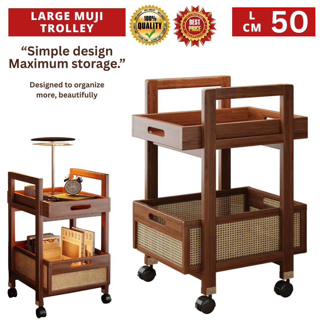 LARGE MUJI TROLLEY 50CM