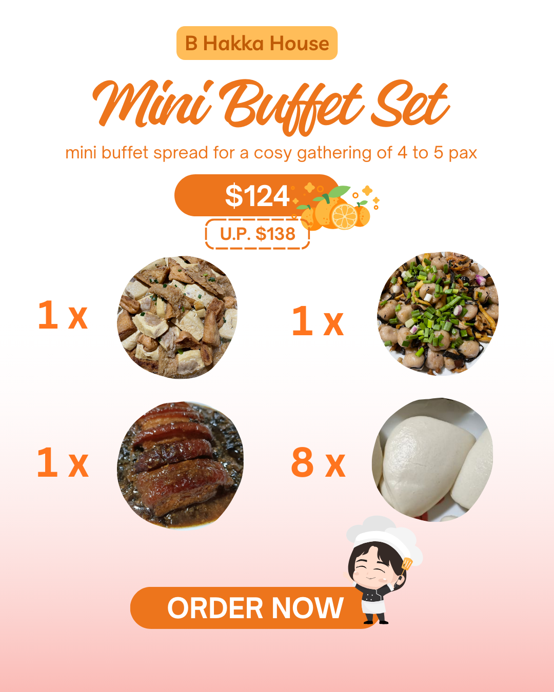 Mini Buffet Set