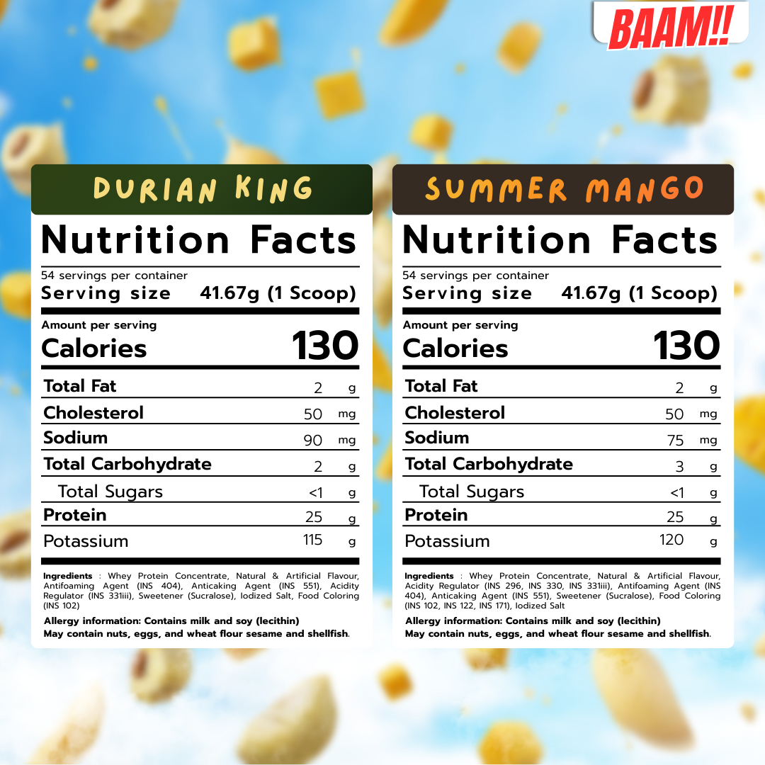 BAAM!!™ My Whey MAX Whey Protein (5lbs / 2.3kg) | 25g High-Quality Whey Protein • Lab-Tested • Low Sugar • Muscle Recovery • Limited Edition Delicious Flavors_13