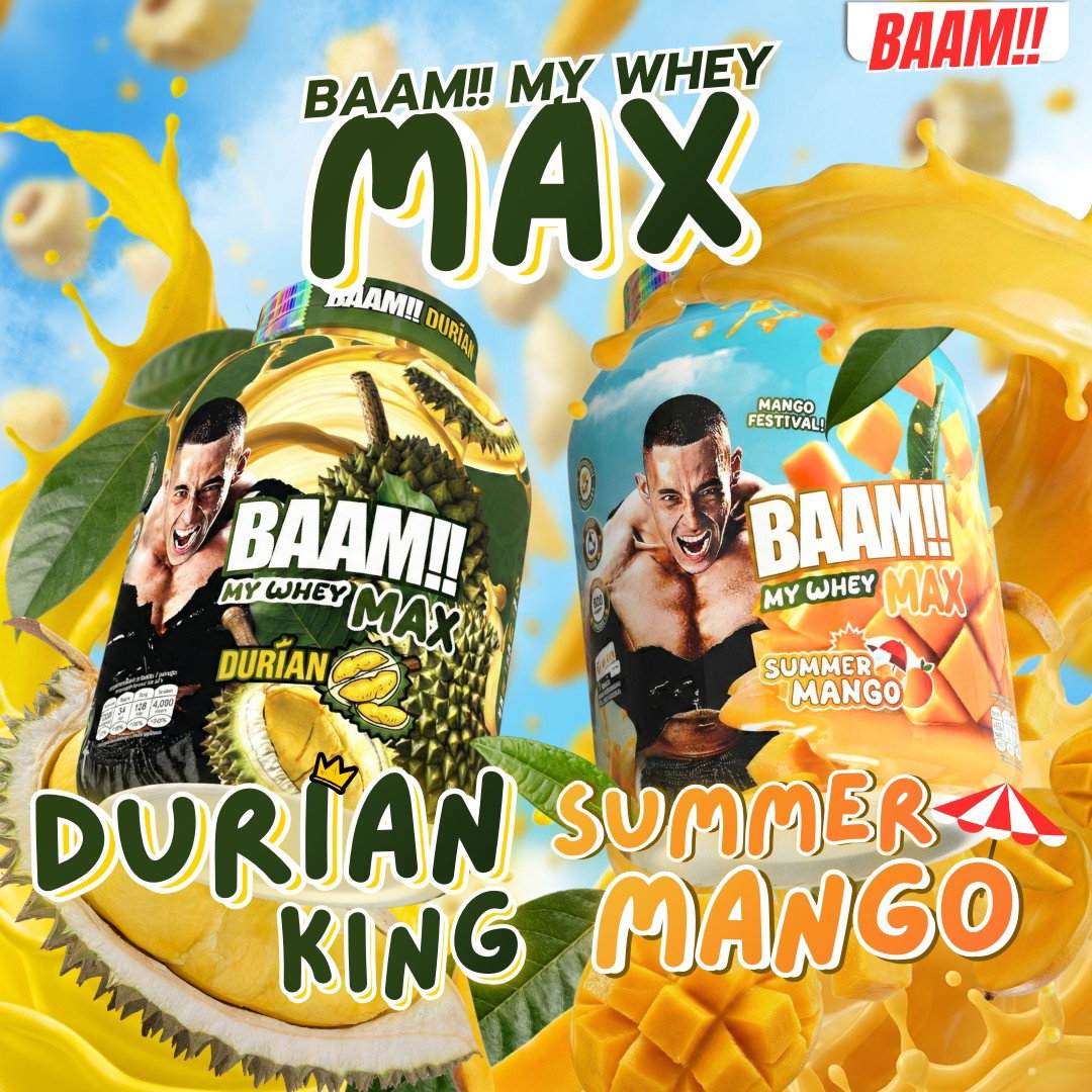 BAAM!!™ My Whey MAX Whey Protein (5lbs / 2.3kg) | 25g High-Quality Whey Protein • Lab-Tested • Low Sugar • Muscle Recovery • Limited Edition Delicious Flavors_11