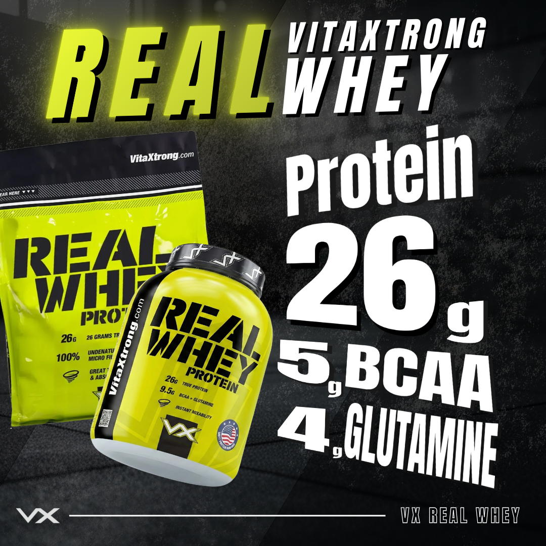 VITAXTRONG™ Real Whey Protein (5lbs/2.3kg) — Designed for Performance & Recovery | Lab-Tested • No Amino Spiking | Lean Muscle Growth_11