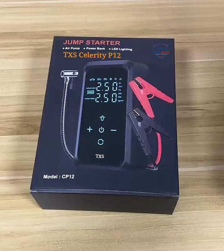 TXS Celerity P12 Jump Starter with Air Pump (4 in 1)_7