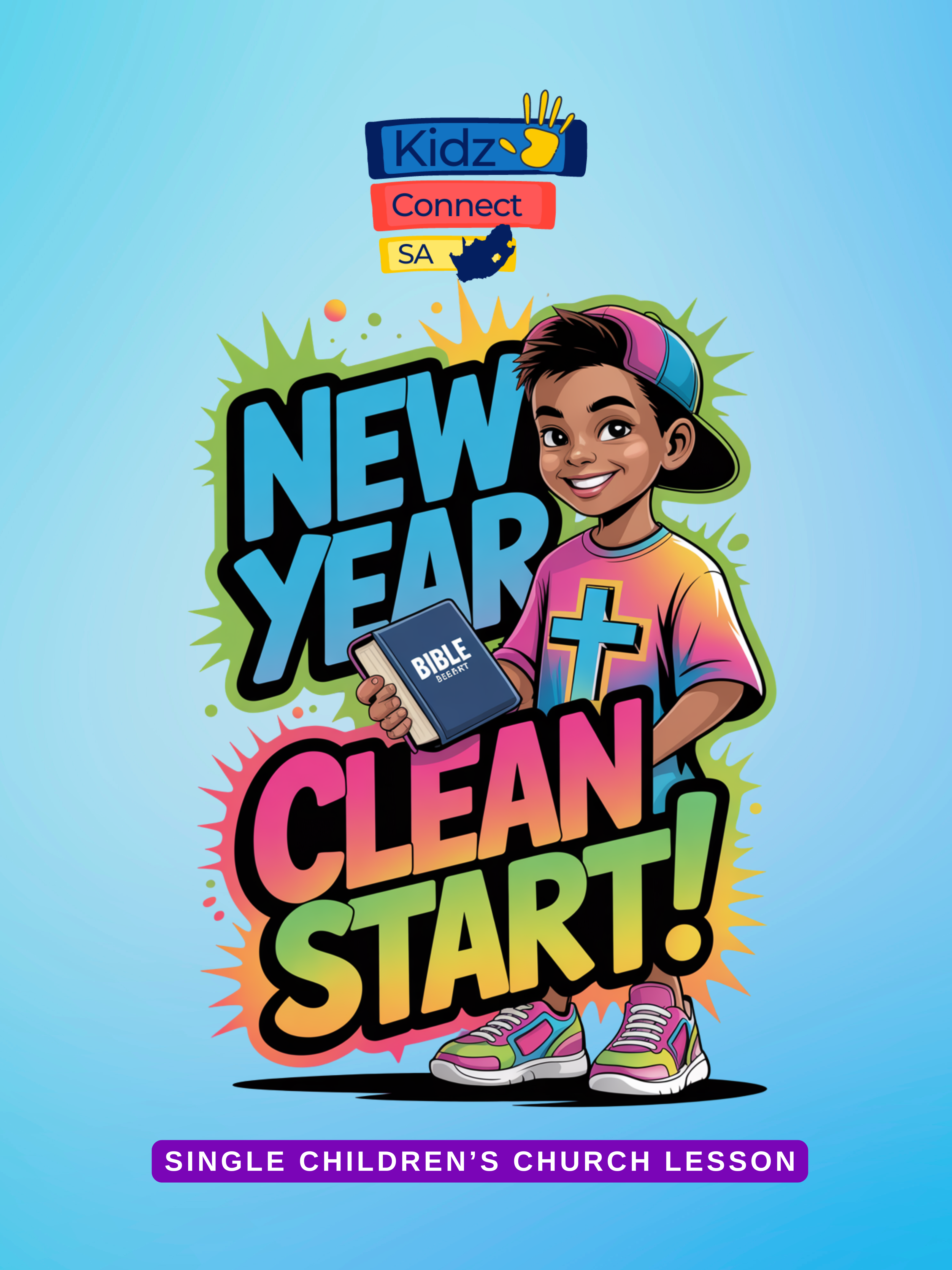 New Year, Clean Start 2026 – Single Children’s Church Lesson