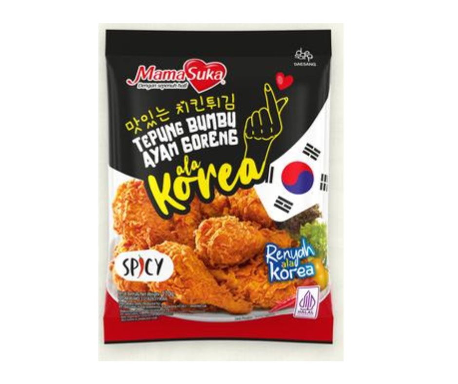 MamaSuka Korean Style Fried Chicken Flour 170g (Spicy) x 40_0