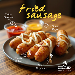Fried Sausage