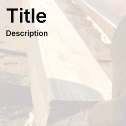 Customer-specification
