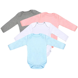 👶👕 Long-Sleeved Baby Onesies (3-Pack)