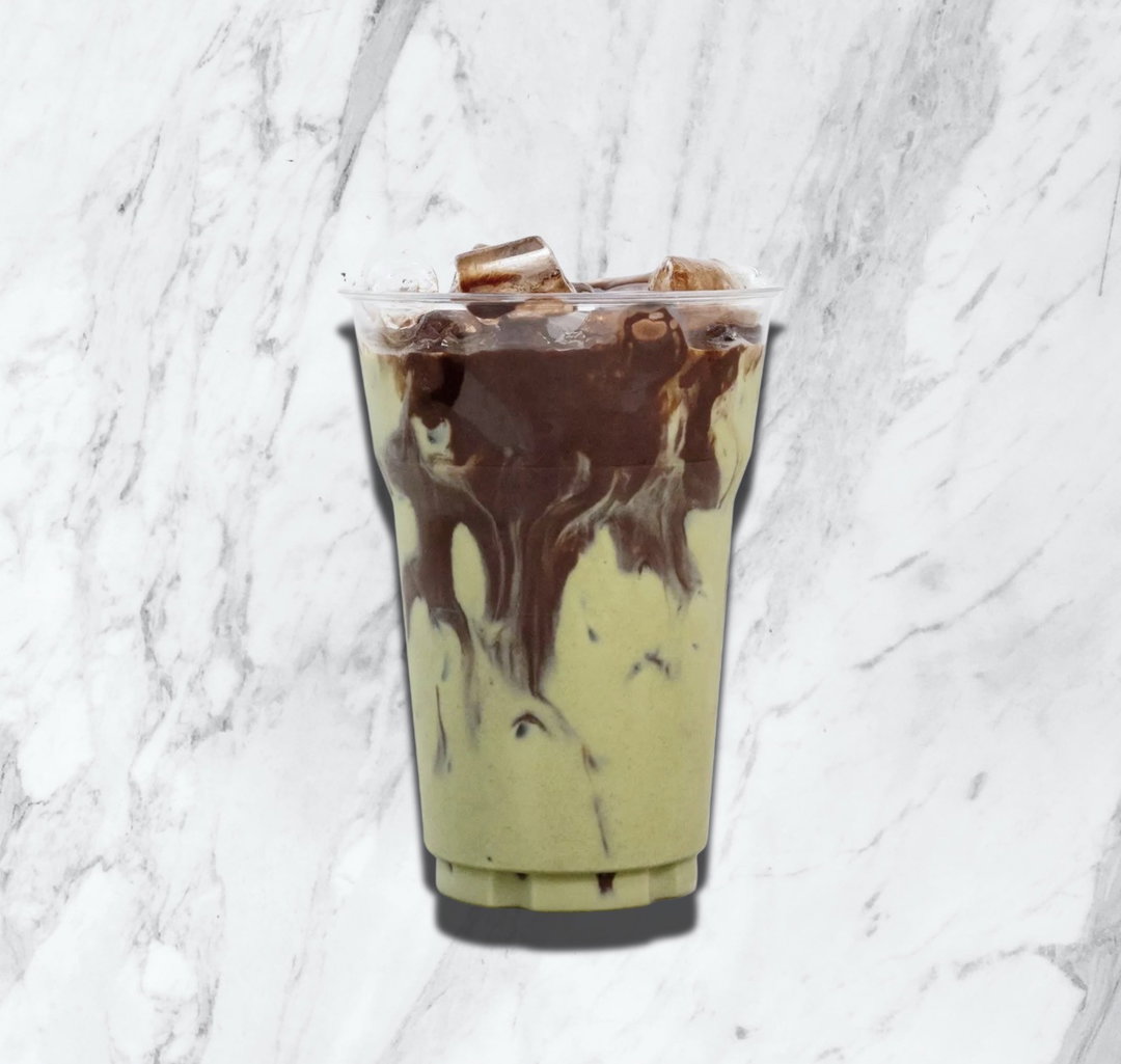 Iced Milo Matcha Latte