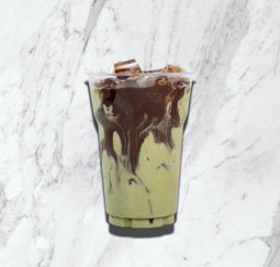 Iced Milo Matcha Latte