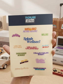 #1 '25 WellSec Tour Sticker Pack