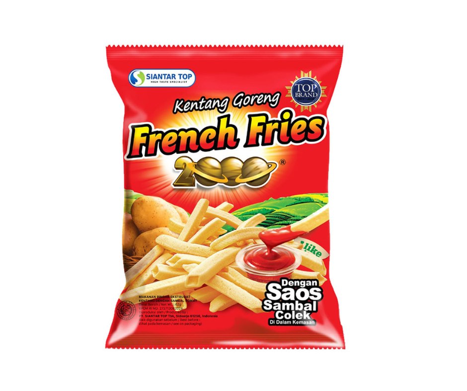French Fries Premium 62g x 20