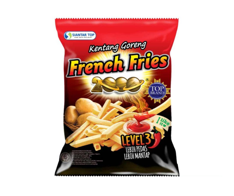 French Fries Premium Level 3 - 60g x 20_0