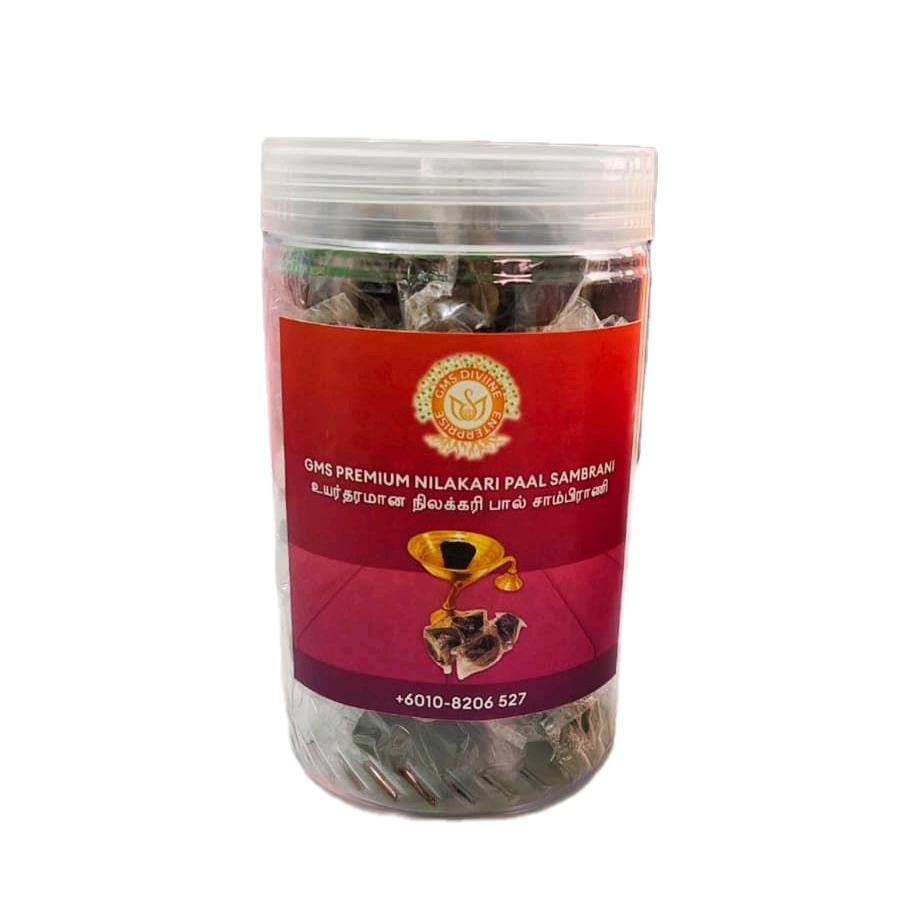 GMS Premium Nilakari Paal Sambrani / Charcoal_0