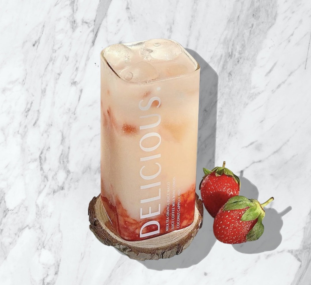 Iced Strawberry Yakult