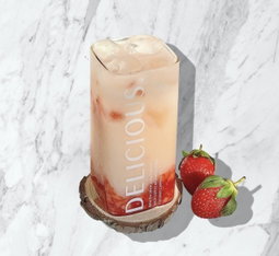 Iced Strawberry Yakult