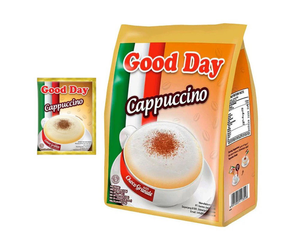 Good day cappuccino (30 x 25g) x 6_0