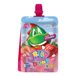 INACO Jelly Drink Strawberry 120g x 50