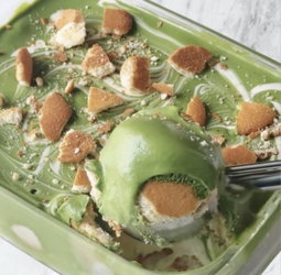 Matcha Banana Pudding