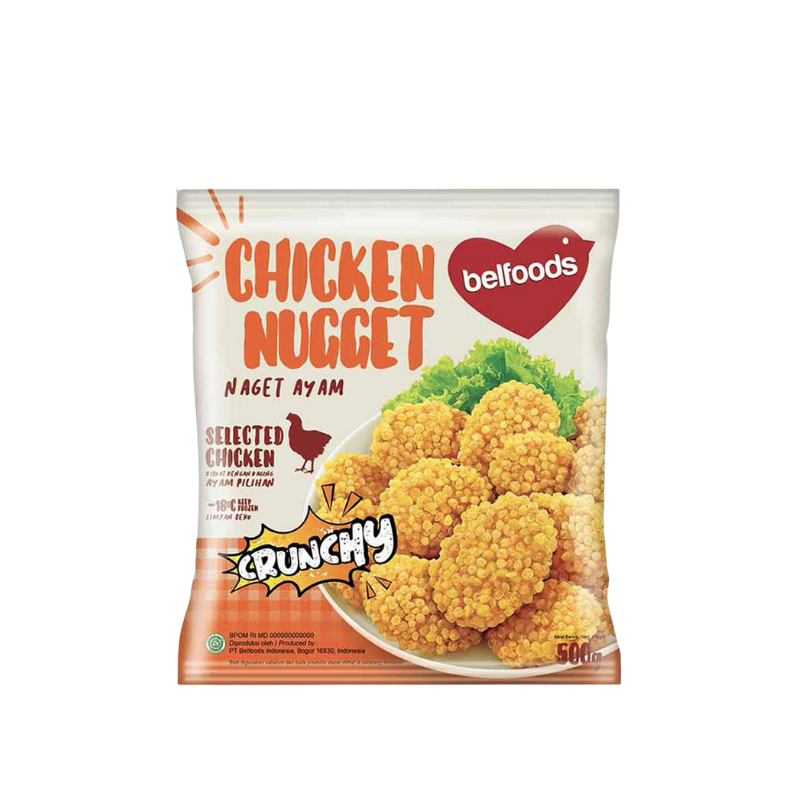 Belfoods Crunchy Chicken Nugget 500gram