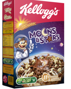 Kellogg’s Moons & Stars Choco 400g N°AMS0001