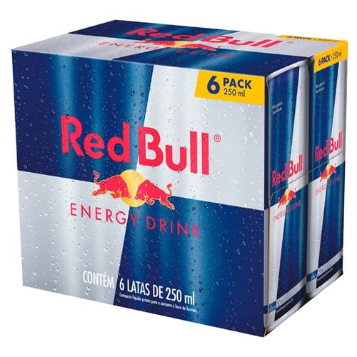 Red Bull Energy Drink Pack 6 x 250ml N°AMS0006_0