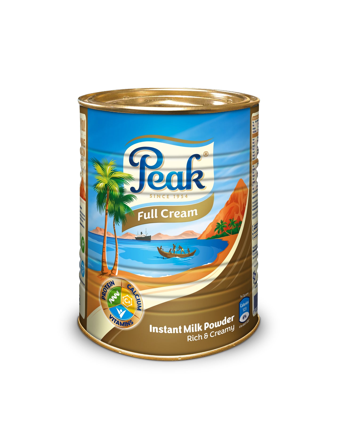 Peak Full Cream Lait en Poudre 900g N°AMS0007