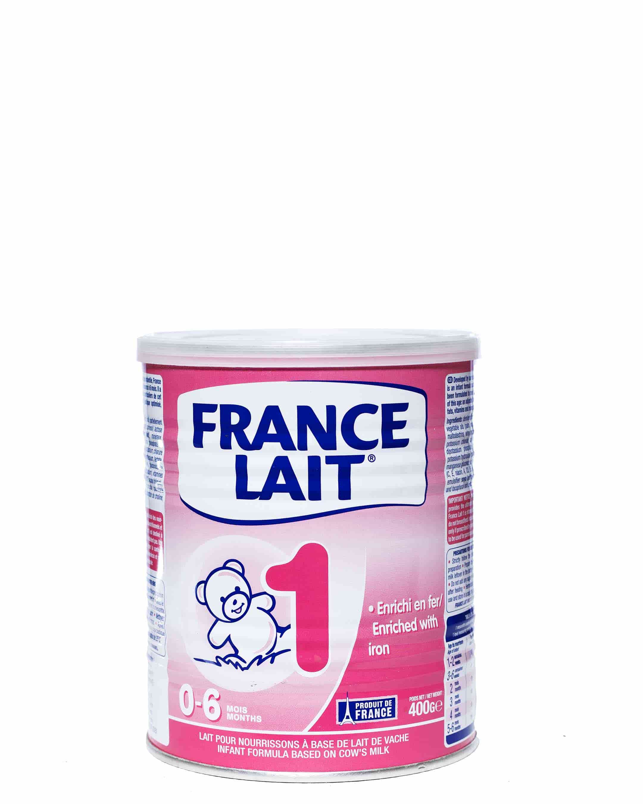 France Lait 1 Lait Infantile 0–6 Mois 400g N°AMS0010_1
