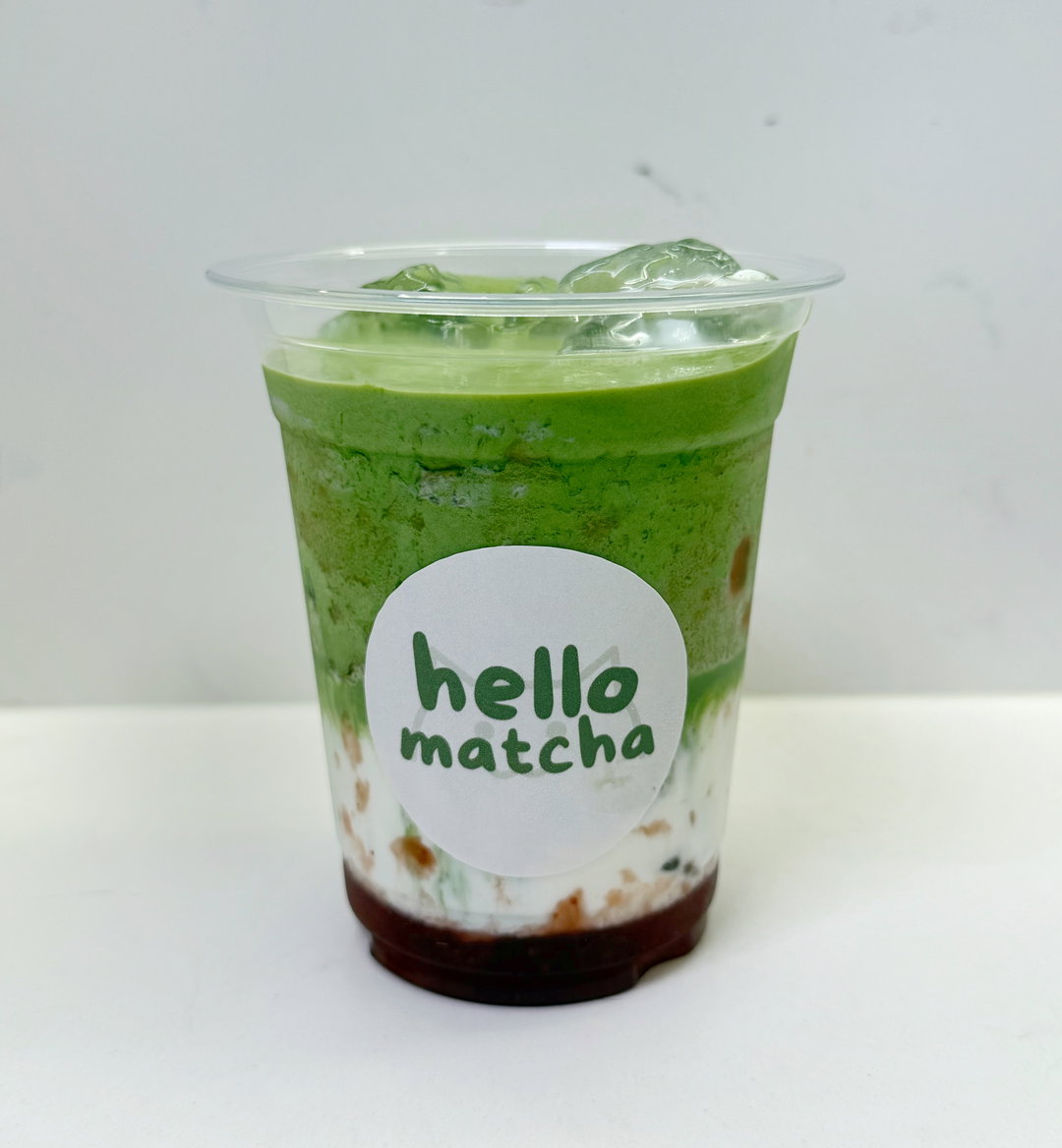 Iced Strawberry Matcha Latte