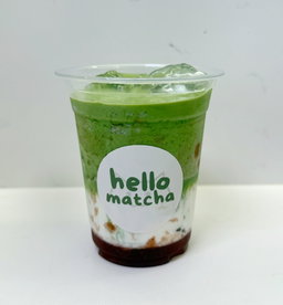 Iced Strawberry Matcha Latte