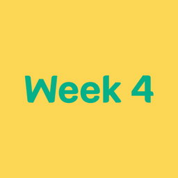 Week 4 (25 - 29 Jan)