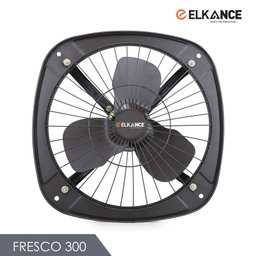 Elkance Fresco High Speed Fresh Air Fan (Matt Brown) For Kitchen Bathroom & Office - Compact and Efficient Cooling