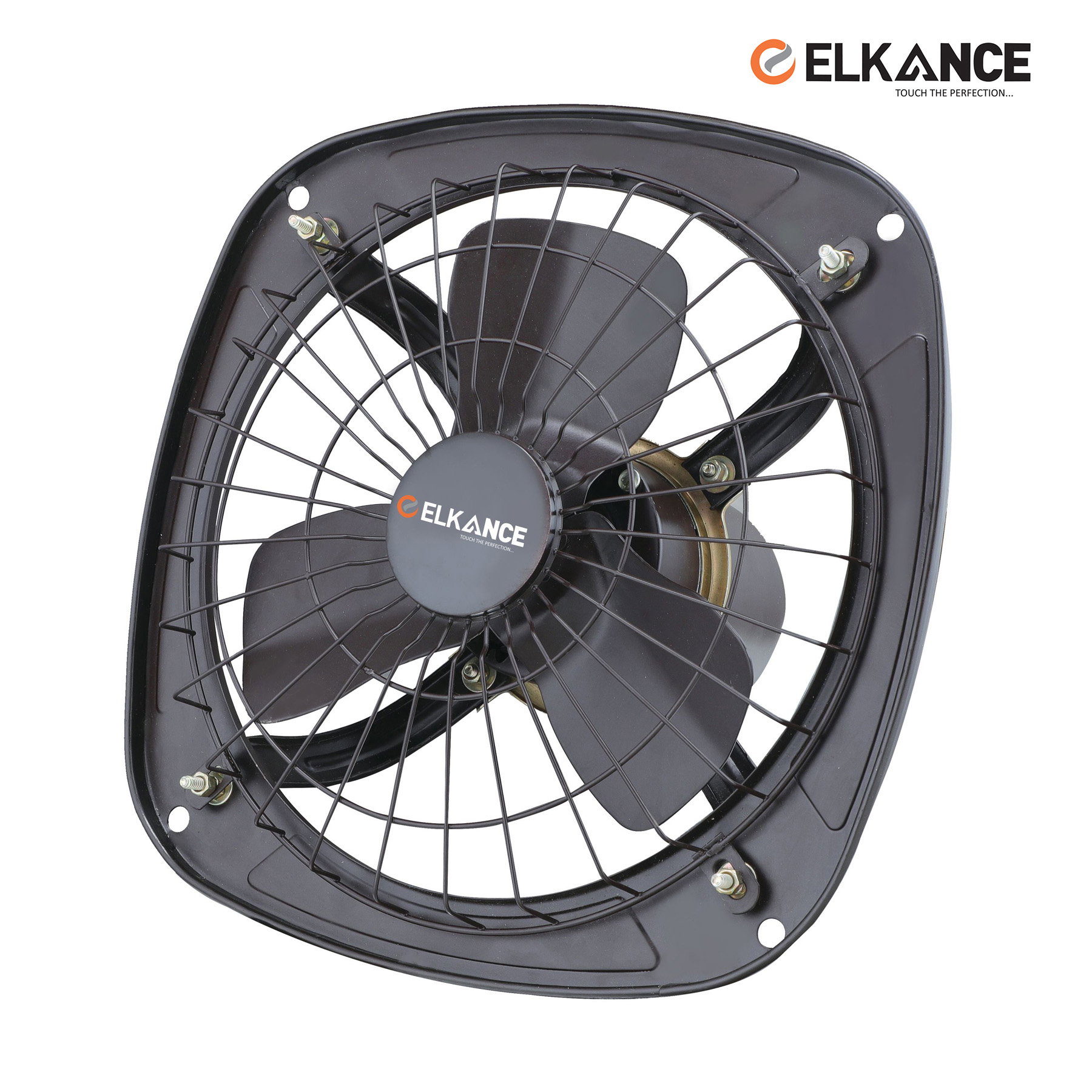Elkance Fresco High Speed Fresh Air Fan (Matt Brown) For Kitchen Bathroom & Office - Compact and Efficient Cooling_1